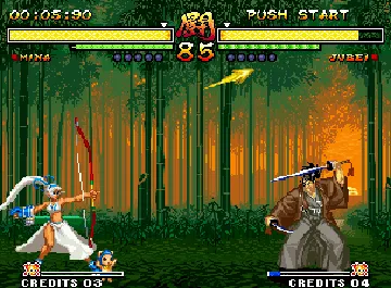 Samurai Shodown V screen shot game playing